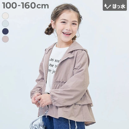 Japanese children's clothing dev!rock waterproof series stand collar thin jacket 100-160cm boys/girls spring and summer outerwear