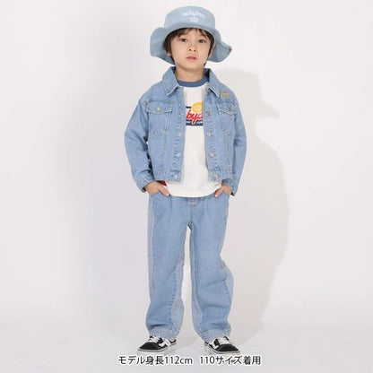 Japanese BDL x Disney parent-child print tops (80-150cm) for boys and girls (summer TOPS) 