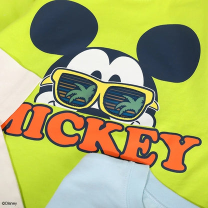 Japanese BDL x Disney parent-child print tops (80-150cm) for boys and girls (summer TOPS) 