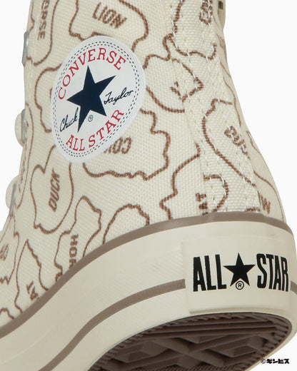 日本直送 CONVERSE CHILD ALL STAR BS Z HI / TABEKKO DOUBUTSU 15-22cm 鞋系列