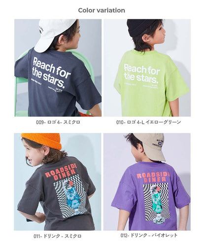 日本童裝 dev!rock 印花短袖上衣 90-160cm 男童款/女童款 TOPS 夏季