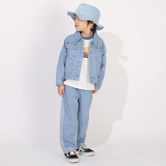 Japanese BDL x Disney parent-child print tops (80-150cm) for boys and girls (summer TOPS) 