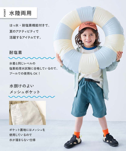 Japanese children's clothing dev!rock waterproof series stand collar thin jacket 100-160cm boys/girls spring and summer outerwear