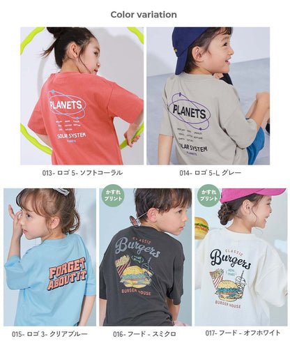 日本童裝 dev!rock 印花短袖上衣 90-160cm 男童款/女童款 TOPS 夏季