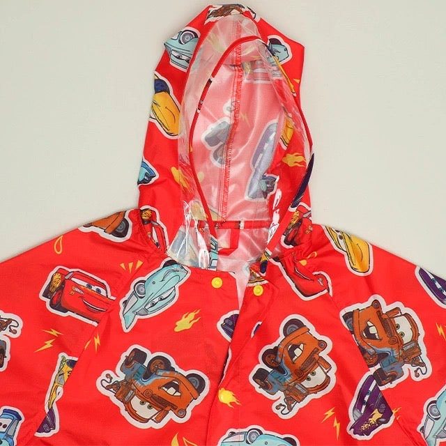 Japanese BDL x Disney Cars Zippered Sports Jacket 90-130cm Boys' Autumn OUTERWEAR 