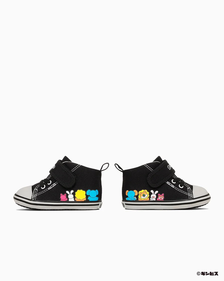 日本直送 CONVERSE BABY ALL STAR V-1 / TABEKKO DOUBUTSU 12-15cm 鞋系列