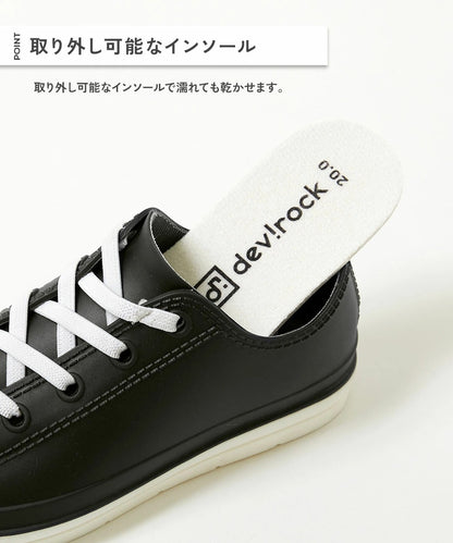 日本直送 dev!rock 低筒雨鞋 18-23cm 鞋系列 其他品牌 下雨天系列