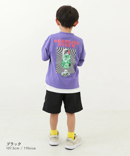 Japanese children's clothing dev!rock waterproof series stand collar thin jacket 100-160cm boys/girls spring and summer outerwear