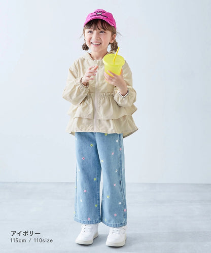 Japanese children's clothing dev!rock waterproof series stand collar thin jacket 100-160cm boys/girls spring and summer outerwear