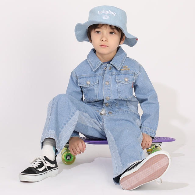 Japanese BDL x Disney parent-child print tops (80-150cm) for boys and girls (summer TOPS) 
