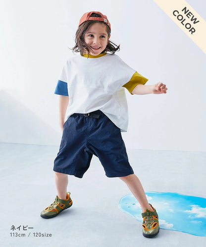 Japanese children's clothing dev!rock waterproof series stand collar thin jacket 100-160cm boys/girls spring and summer outerwear