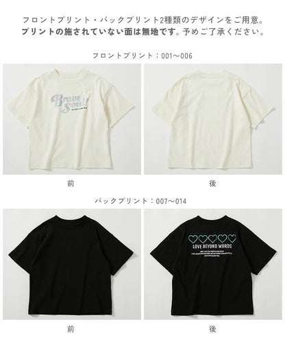 日本童裝 dev!rock 印花短袖上衣 100-160cm 女童款 夏季 TOPS