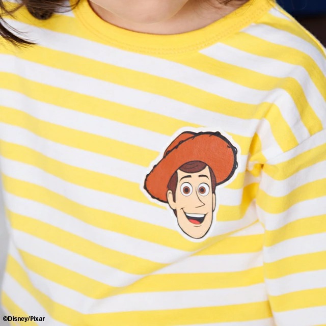 Japanese BDL x Disney parent-child print tops (80-150cm) for boys and girls (summer TOPS) 