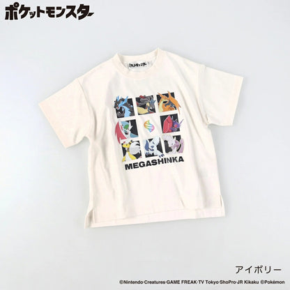 日本童裝 Branshes x Pokemon 印花上衣 100-150cm 女童款 夏季 TOPS