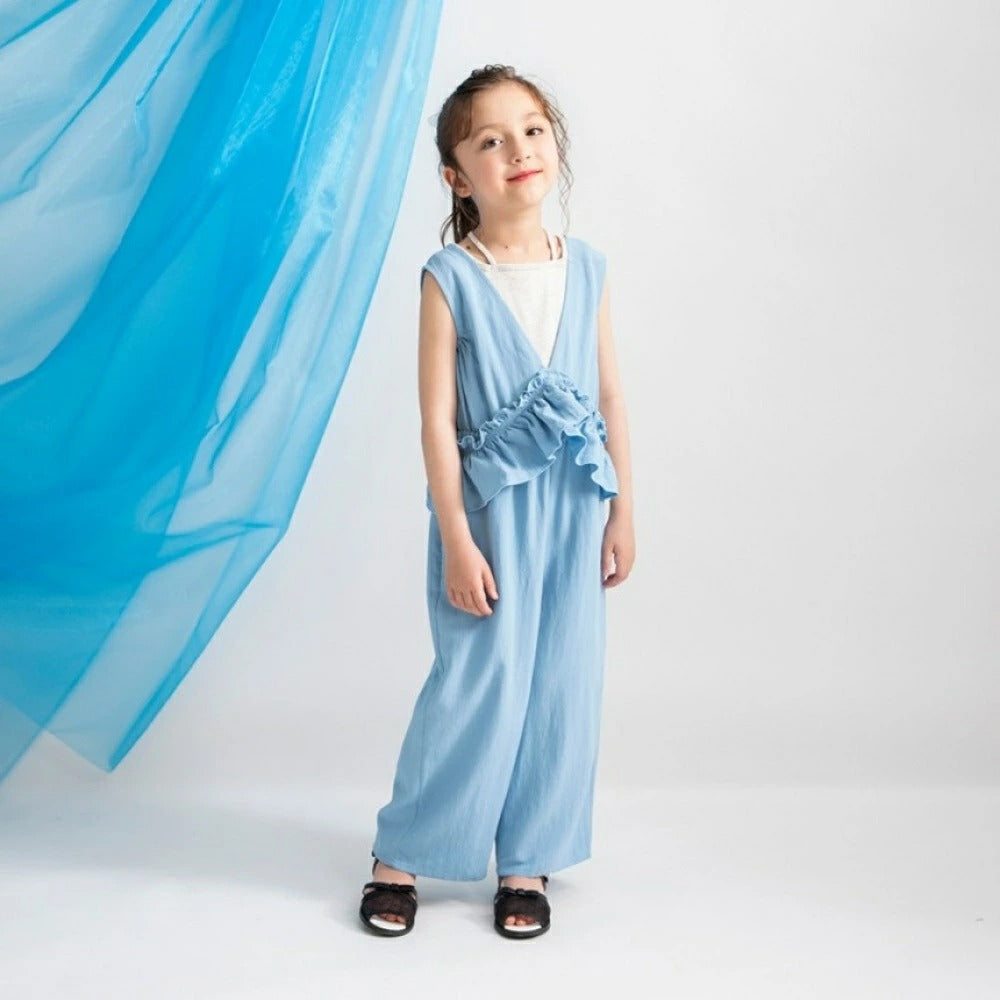 日本童裝 Branshes 4Way 多功能連體褲 90-150cm 女童款 夏季 Jumpsuit