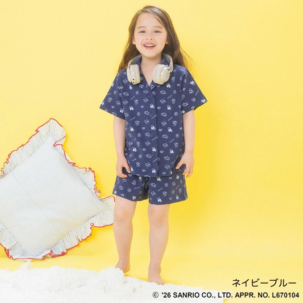 日本童裝 Branshes x Sanrio 睡衣 100-140cm 女童款 夏季 睡衣系列