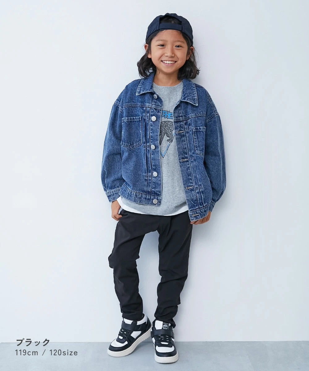 日本童裝 dev!rock 彈性斜紋長褲 100-160cm 男童款/女童款 PANTS 春季