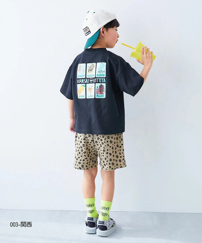 Japanese children's clothing dev!rock waterproof series stand collar thin jacket 100-160cm boys/girls spring and summer outerwear