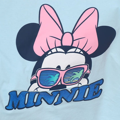 Japanese BDL x Disney parent-child print tops (80-150cm) for boys and girls (summer TOPS) 