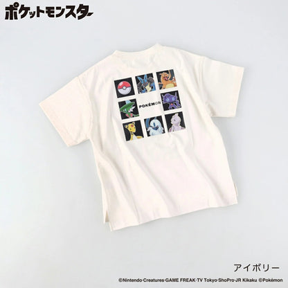日本童裝 Branshes x Pokemon 印花上衣 100-150cm 女童款 夏季 TOPS