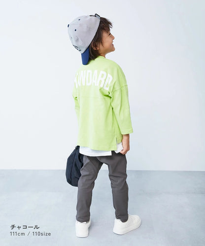 日本童裝 dev!rock 彈性斜紋長褲 100-160cm 男童款/女童款 PANTS 春季