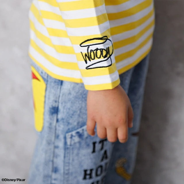 Japanese BDL x Disney parent-child print tops (80-150cm) for boys and girls (summer TOPS) 