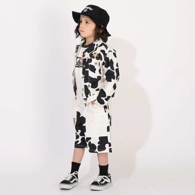 Japanese BDL x Disney parent-child print tops (80-150cm) for boys and girls (summer TOPS) 