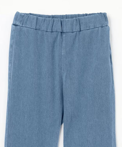 日本童裝 aF#a325 接觸冷感 花邊七分褲 90-140cm 女童款 夏季 PANTS