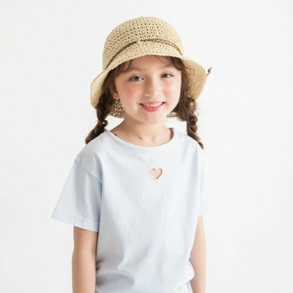 日本童裝 Branshes 2Way 前後兩著 側腰抽繩上衣 80-150cm 女童款 夏季 TOPS