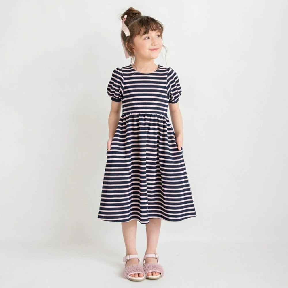 日本童裝 Branshes 間條上衣 80-150cm 女童款 夏季 DRESSES