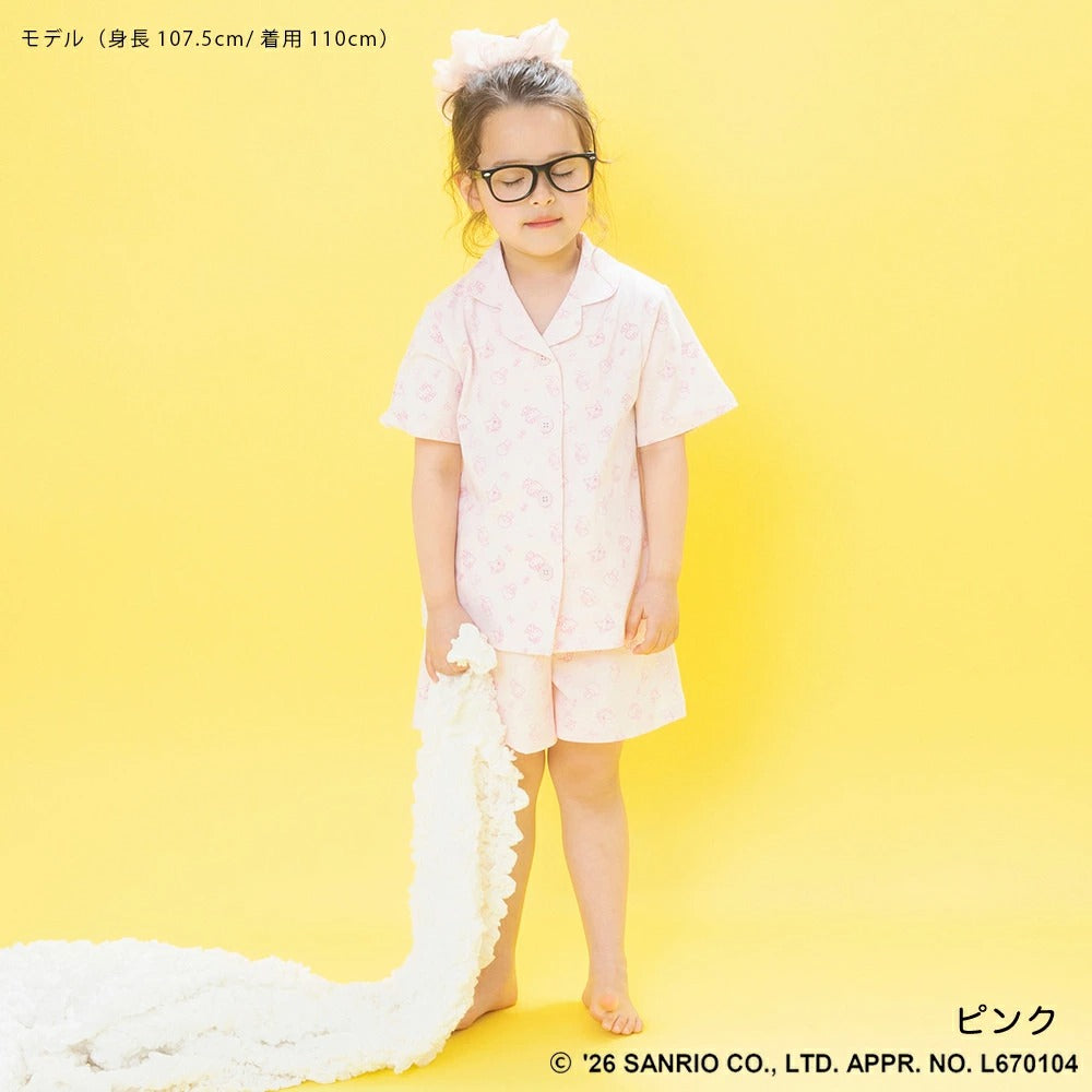 日本童裝 Branshes x Sanrio 睡衣 100-140cm 女童款 夏季 睡衣系列
