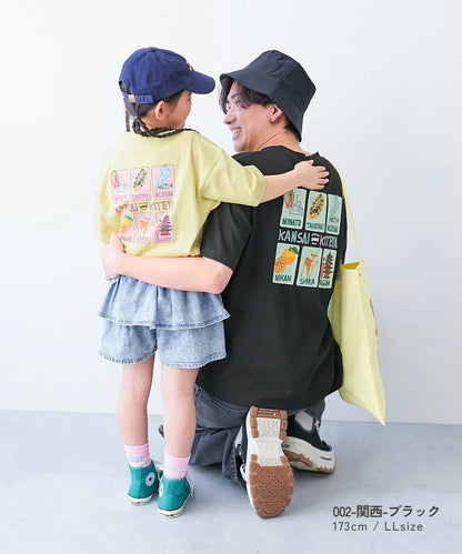 日本童裝 dev!rock 親子裝 印花短袖上衣 M-LL  大人款 男童款/女童款 TOPS 夏季
