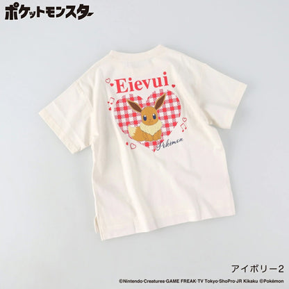 日本童裝 Branshes x Pokemon 印花上衣 100-150cm 女童款 夏季 TOPS
