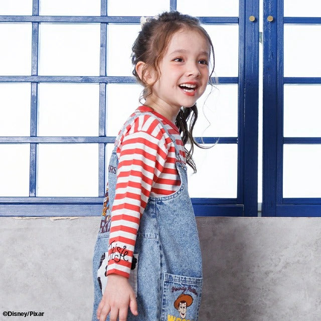 Japanese BDL x Disney parent-child print tops (80-150cm) for boys and girls (summer TOPS) 