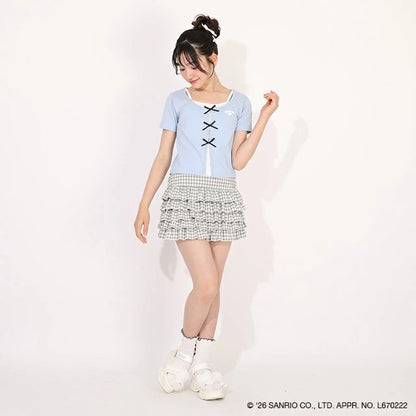 日本童裝 BDL x Sanrio 吊帶疊穿式上衣 120-160cm 女童款 夏季 TOPS