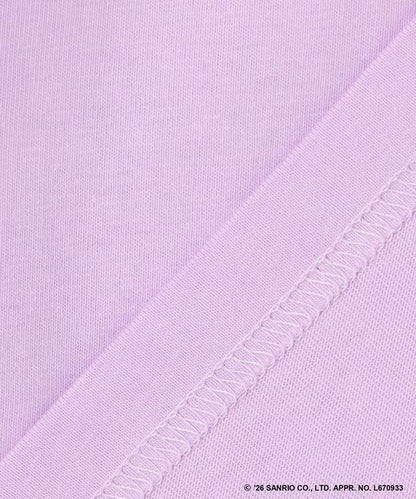 日本童裝 aF#a325 x Sanrio 接觸冷感 亮片圖案上衣 100-140cm 女童款 夏季 TOPS