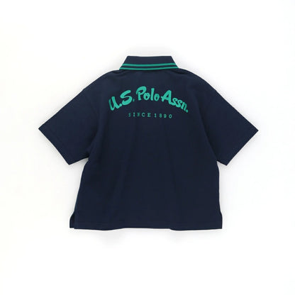 日本童裝 Branshes 【U.S. POLO ASSN.】珠地短袖polo上衣 90-150cm 男童款 夏季 TOPS