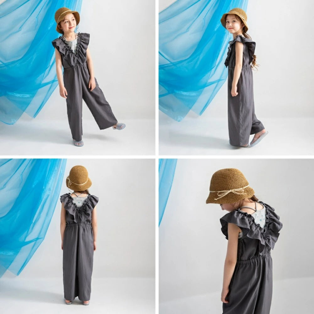 日本童裝 Branshes 4Way 多功能連體褲 90-150cm 女童款 夏季 Jumpsuit