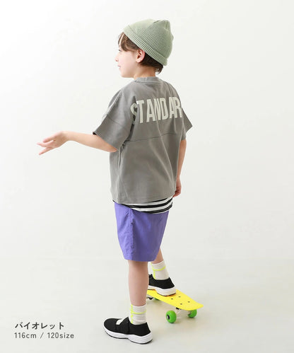 Japanese children's clothing dev!rock waterproof series stand collar thin jacket 100-160cm boys/girls spring and summer outerwear