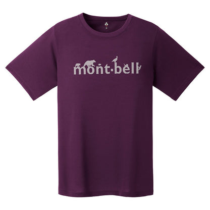 日本童裝 mont-bell  防UV/速乾系列/透氣 字母logoT恤 XS-XL 親子裝 夏季 TOPS