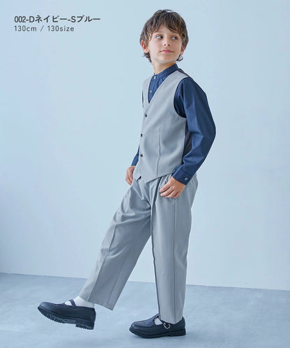 Japanese children's clothing dev!rock waterproof series stand collar thin jacket 100-160cm boys/girls spring and summer outerwear