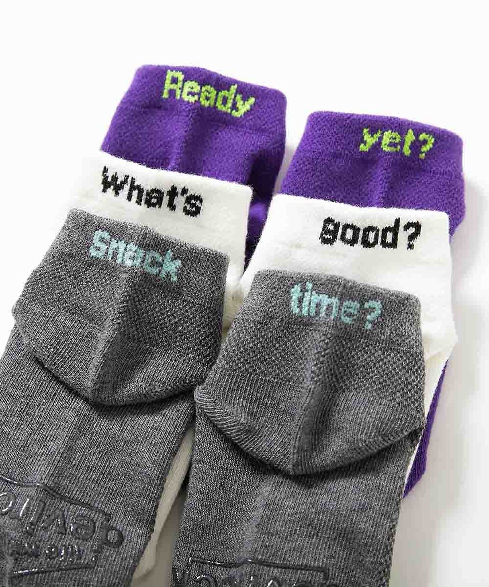 日本直送 dev!rock 襪一套3對 16-24cm 襪系列