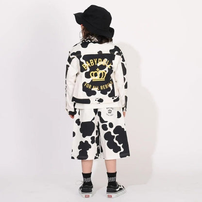Japanese BDL x Disney parent-child print tops (80-150cm) for boys and girls (summer TOPS) 