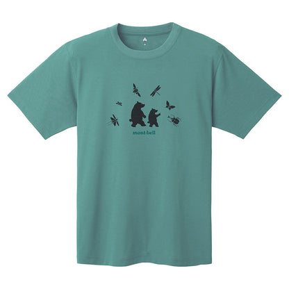 日本童裝 mont-bell  防UV/速乾系列/透氣 昆蟲狩獵T恤 XS-XXL 親子裝 夏季 TOPS