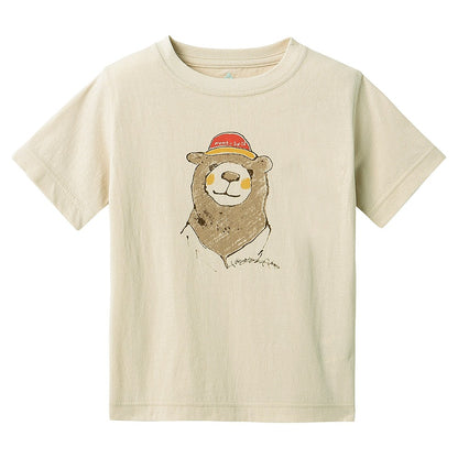 日本童裝 mont-bell  防UV/透氣/彈性 小熊T恤  100-130cm 親子裝 夏季 TOPS