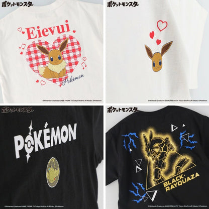 日本童裝 Branshes x Pokemon 印花上衣 100-150cm 女童款 夏季 TOPS