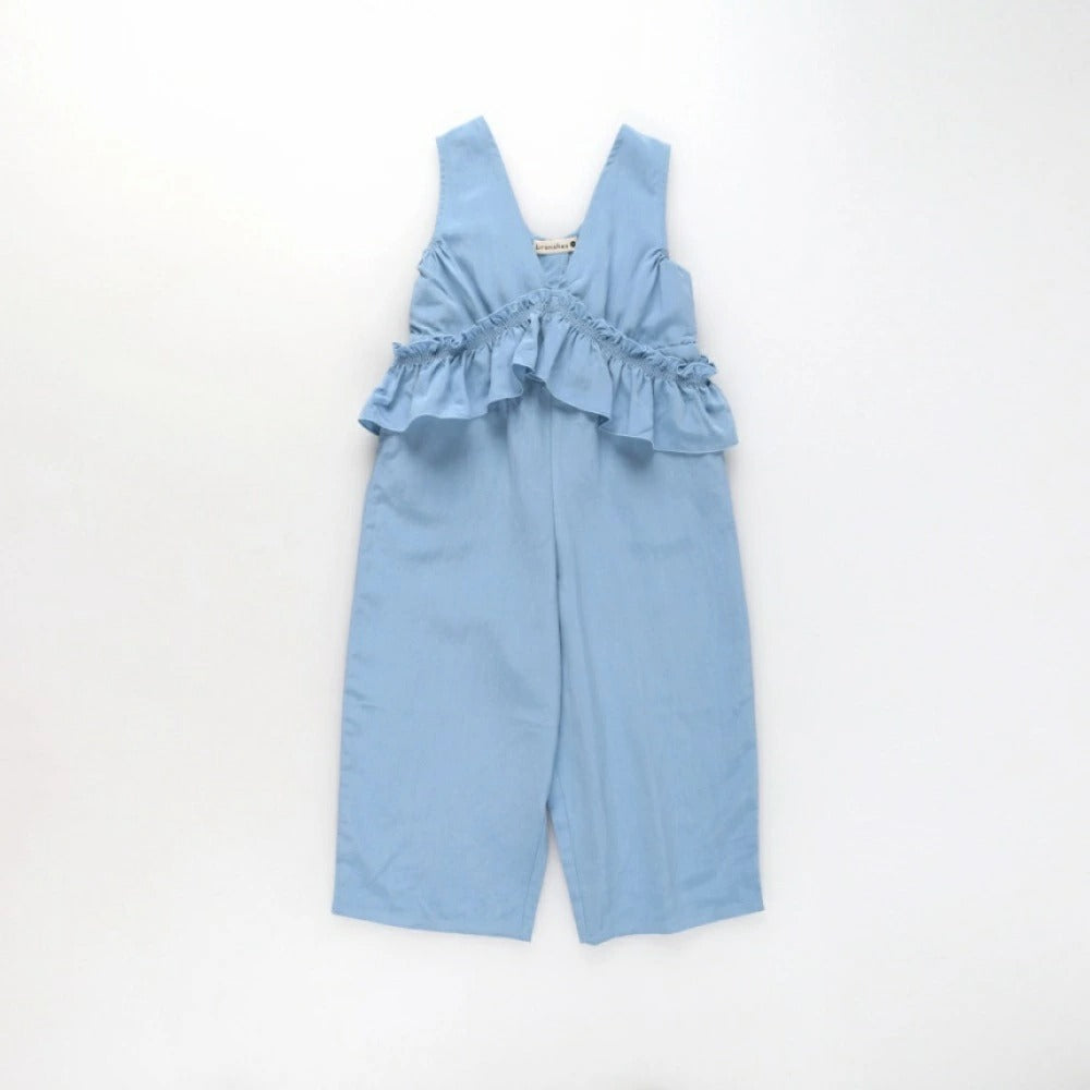 日本童裝 Branshes 4Way 多功能連體褲 90-150cm 女童款 夏季 Jumpsuit