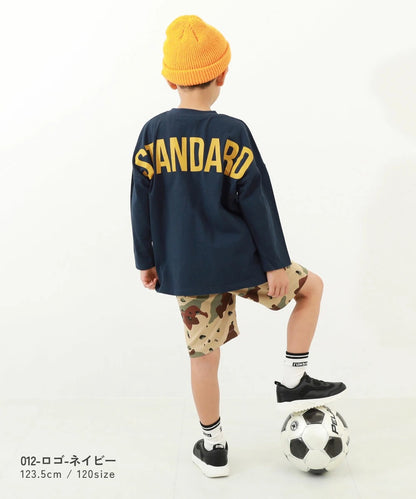 日本童裝 dev!rock 印花長袖上衣 100-160cm 男童款/女童款 TOPS 春季