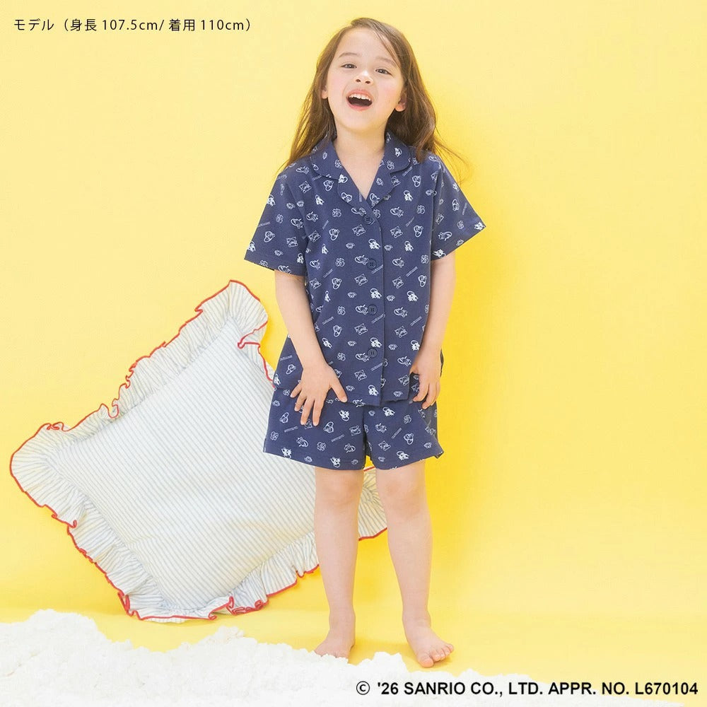 日本童裝 Branshes x Sanrio 睡衣 100-140cm 女童款 夏季 睡衣系列