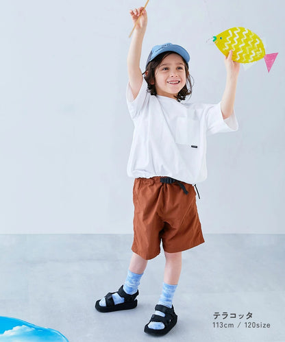 Japanese children's clothing dev!rock waterproof series stand collar thin jacket 100-160cm boys/girls spring and summer outerwear